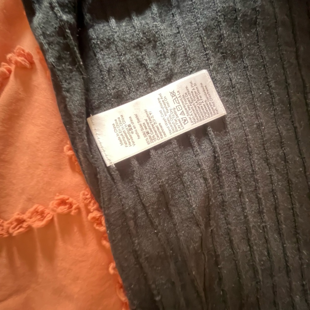 JCREW silk and cashmere sweater tee